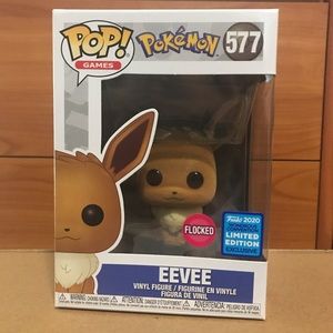 Funko POP Eevee 577 Flocked LIMITED EDITION